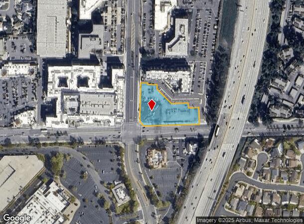  905 E Birch St, Brea, CA Parcel Map