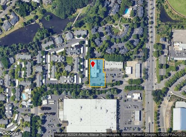  15985 Nw Schendel Ave, Beaverton, OR Parcel Map