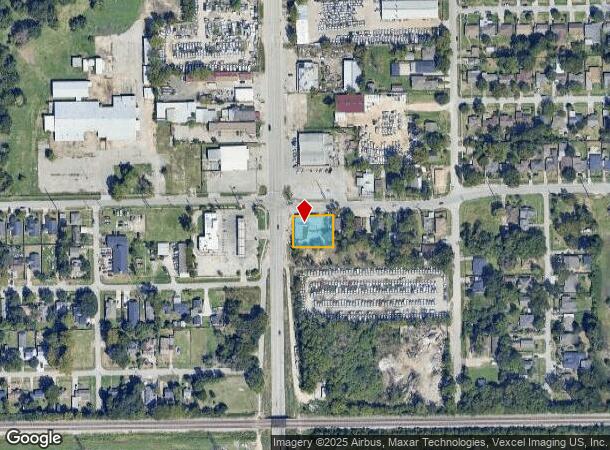 6814 Jensen Dr, Houston, TX Parcel Map