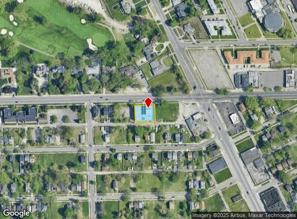 1155 W Mcnichols Rd, Highland Park, MI Parcel Map