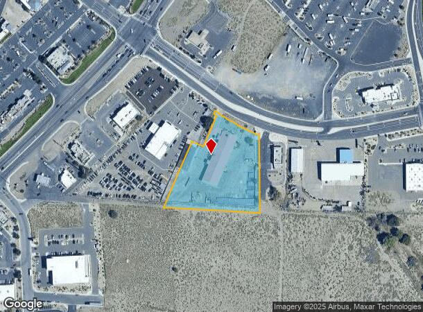  1405 Newlands Dr E, Fernley, NV Parcel Map