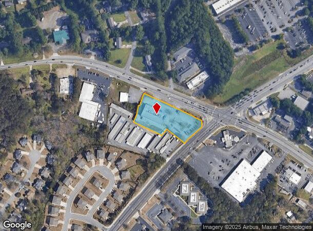 4101 Five Forks Trickum Rd Sw, Lilburn, GA Parcel Map