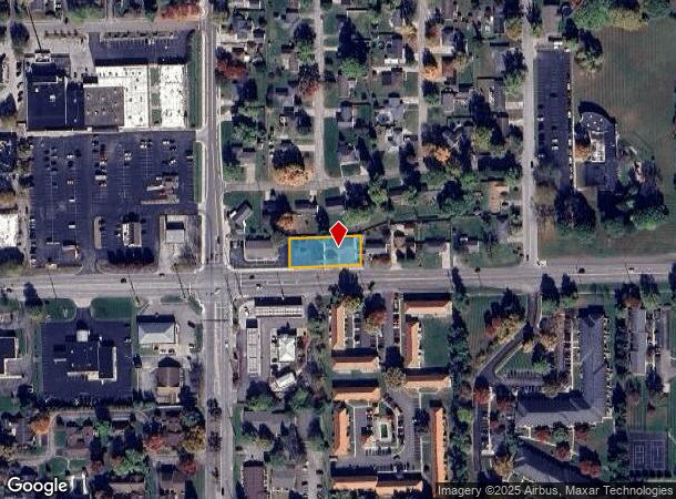 4080 25Th St, Columbus, IN Parcel Map