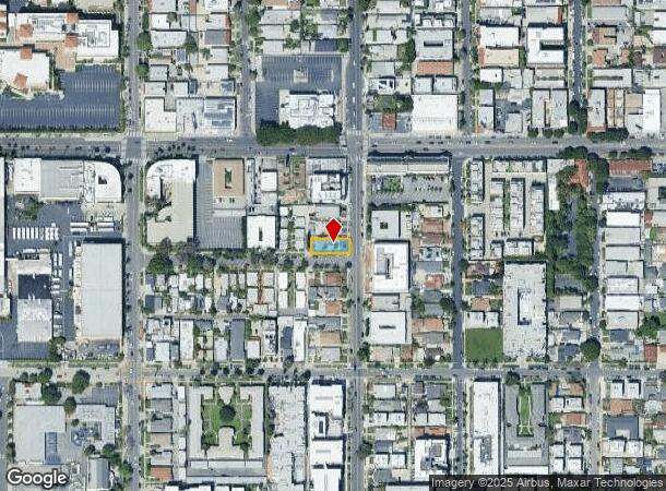  651 N Wilton Pl, Los Angeles, CA Parcel Map