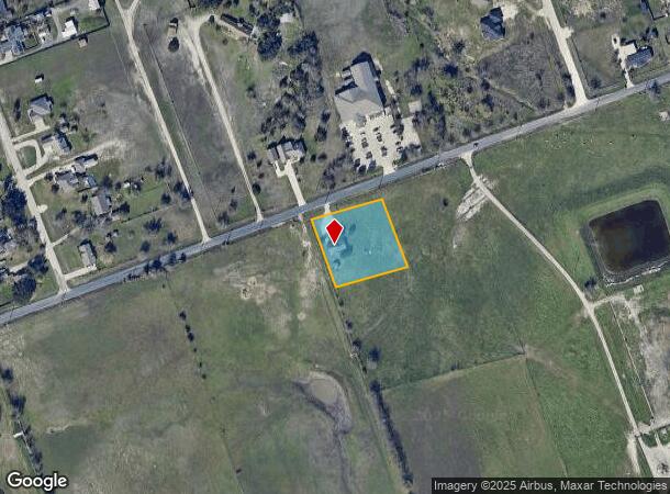  2250 County Road 107, Hutto, TX Parcel Map