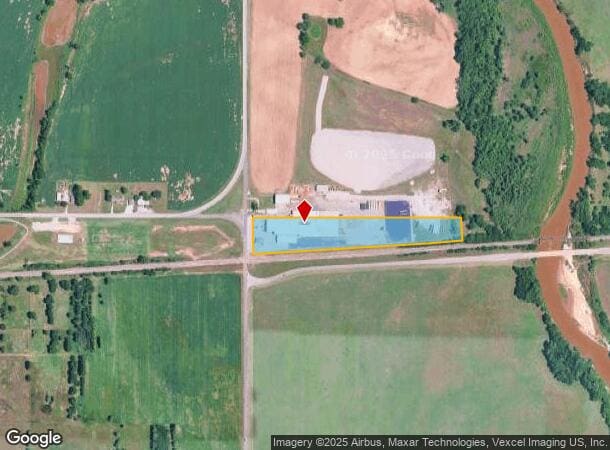 9400 N Choctaw Rd, Jones, OK Parcel Map