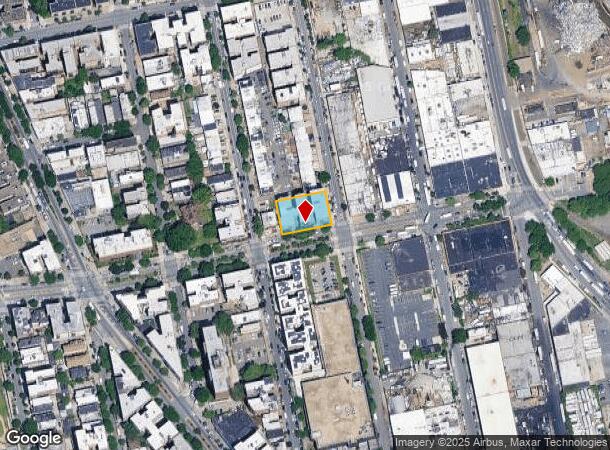 1325 Lafayette Ave, Bronx, NY Parcel Map