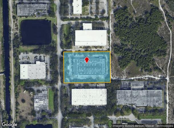 6100 Park Of Commerce Blvd, Boca Raton, FL Parcel Map