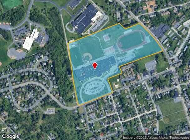 425 W Shady Ln, Enola, PA Parcel Map