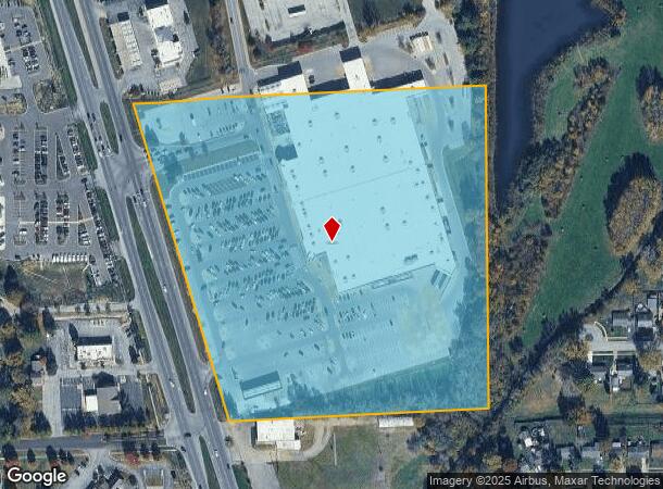 2125 N Morton St, Franklin, IN Parcel Map