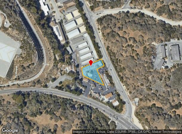  465 Canyon Del Rey Blvd, Monterey, CA Parcel Map