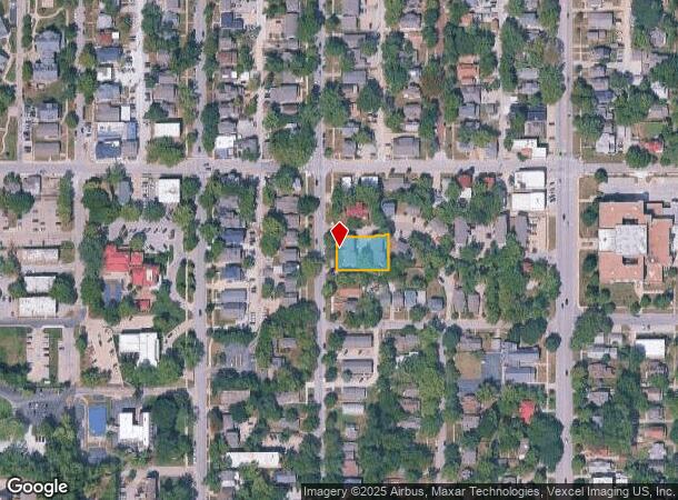 213 Hanover Pl, Lawrence, KS Parcel Map