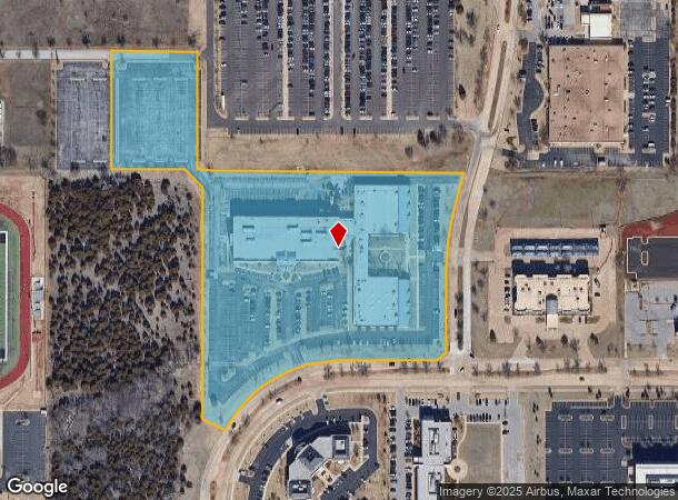  3201 Quail Springs Pky, Oklahoma City, OK Parcel Map