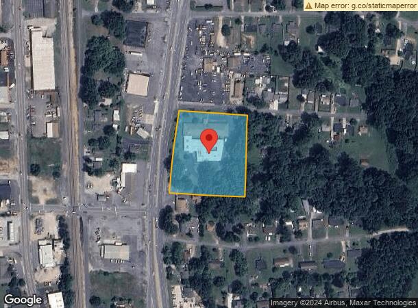  1808 N Cannon Blvd, Kannapolis, NC Parcel Map