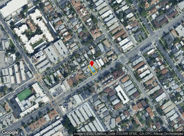  12029 Washington Pl, Los Angeles, CA Parcel Map