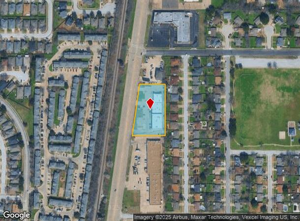  6600 Denton Hwy, Watauga, TX Parcel Map