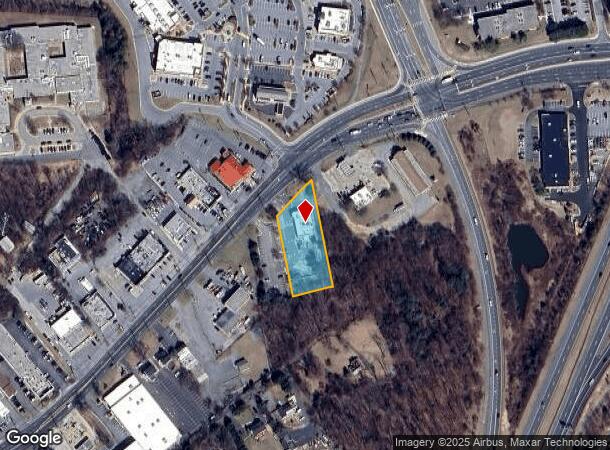 15569 Old Columbia Pike, Burtonsville, MD Parcel Map