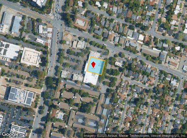 484 N Mathilda Ave, Sunnyvale, CA Parcel Map