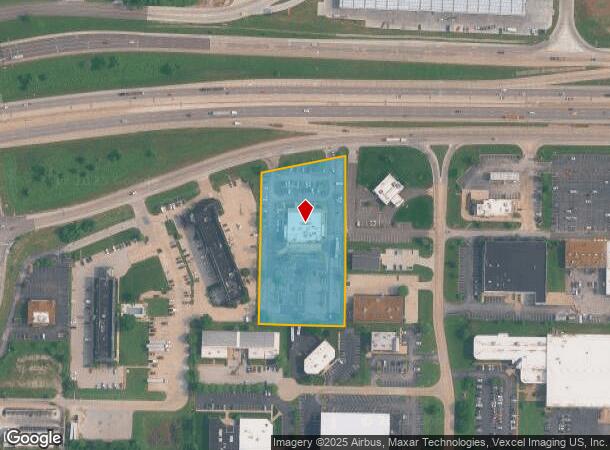  1050 S Highway Dr, Fenton, MO Parcel Map