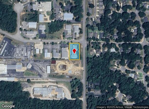  8020 American Way, Daphne, AL Parcel Map