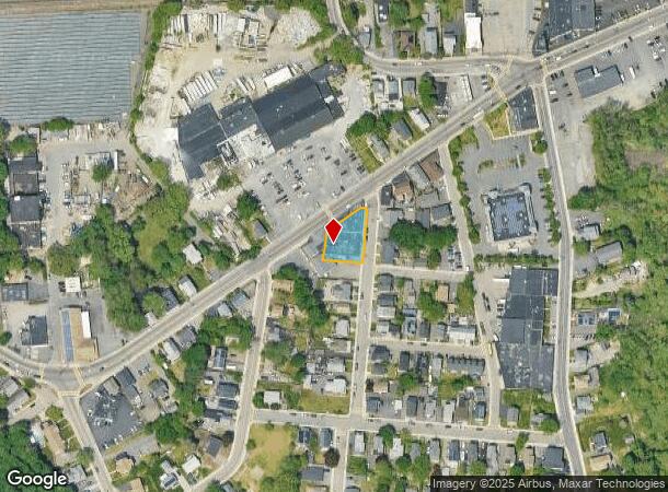  672 Waverley St, Framingham, MA Parcel Map