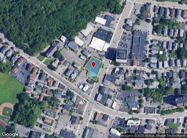 258 Park Ave, Worcester, MA Parcel Map