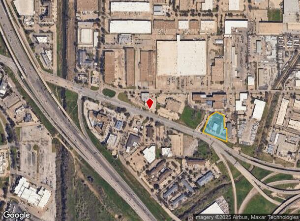  2355 W Northwest Hwy, Dallas, TX Parcel Map