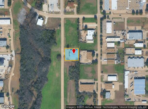  1604 Kestrel Ave, Desoto, TX Parcel Map