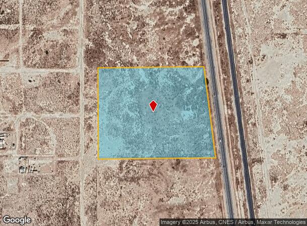 Vac Sierra Highway Vic Ave, Lancaster, CA Parcel Map