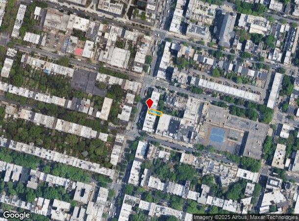  613 Vanderbilt Ave, Brooklyn, NY Parcel Map