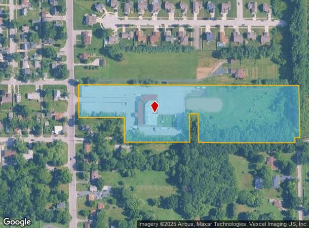 415 N Hobart Rd, Hobart, IN Parcel Map