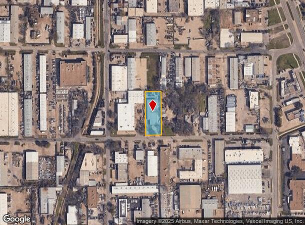  2519 Glenda Ln, Dallas, TX Parcel Map