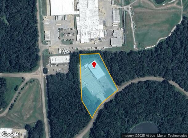 1530 Clinton Business Park Dr, Clinton, MS Parcel Map