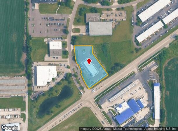 20 Kendall Point Dr, Oswego, IL Parcel Map