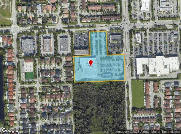  14720 Sw 26Th St, Miami, FL Parcel Map