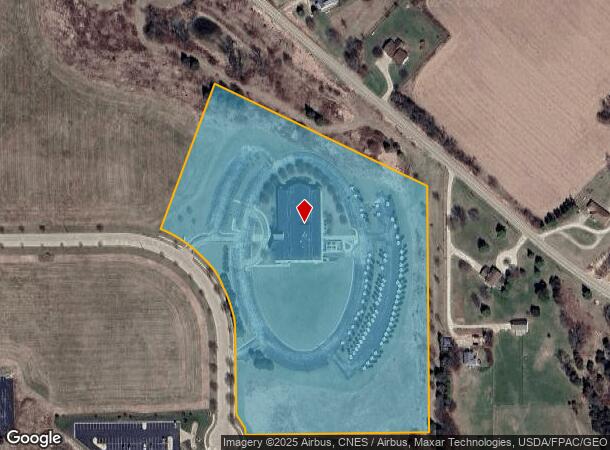  301 Data Ct, Dubuque, IA Parcel Map