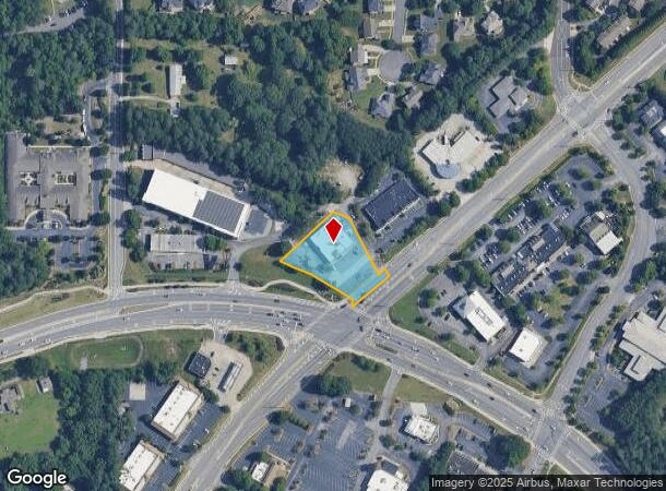 11670 Jones Bridge Rd, Alpharetta, GA Parcel Map