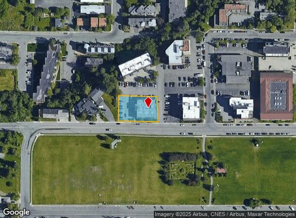 1345 W 9Th Ave, Anchorage, AK Parcel Map