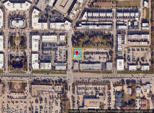 125 Central Ave, Grapevine, TX Parcel Map