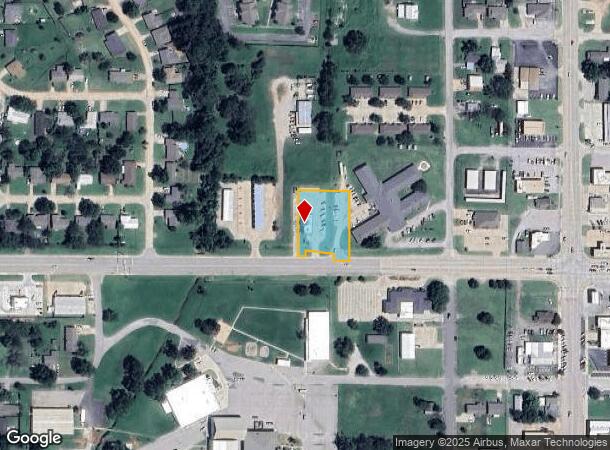  303 W Walnut St, Tecumseh, OK Parcel Map