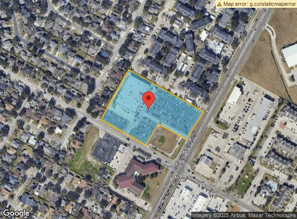  6643 S Staples St, Corpus Christi, TX Parcel Map