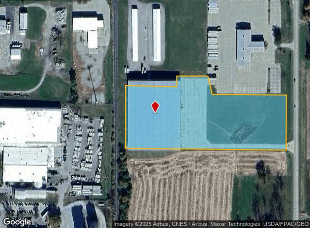 715 East St, Grinnell, IA Parcel Map