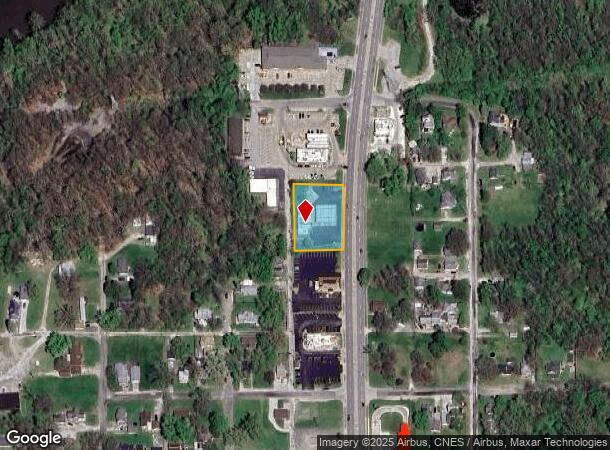 121 S Gilbert St, Danville, IL Parcel Map