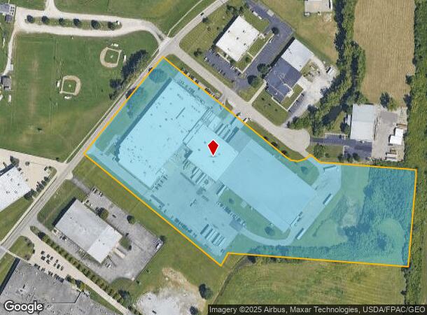  678 Yellow Springs Fairfield Rd, Fairborn, OH Parcel Map