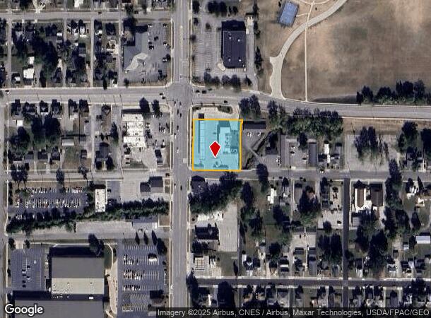  1403 N Main St, Findlay, OH Parcel Map