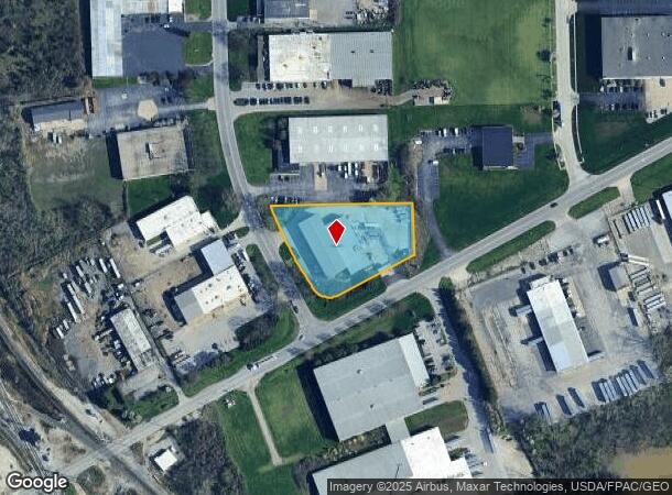 5020 Enterprise Blvd, Toledo, OH Parcel Map