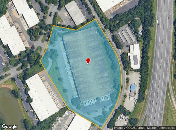  6720 Northpark Blvd, Charlotte, NC Parcel Map