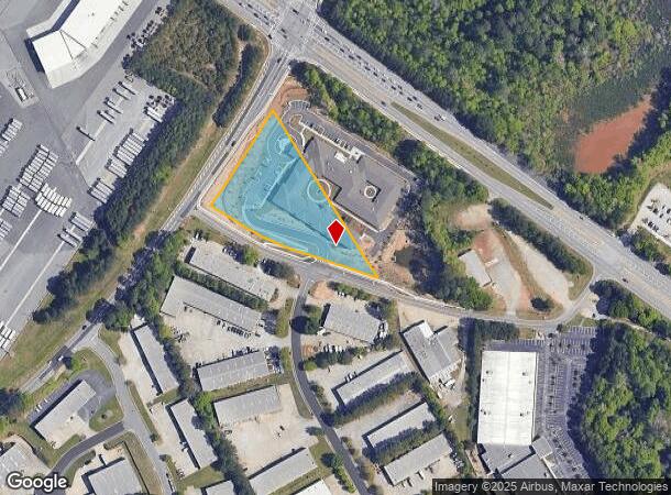  3681 Burnette Rd, Suwanee, GA Parcel Map
