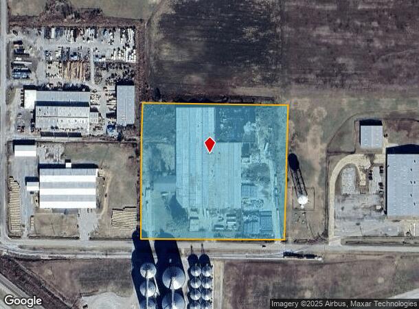 201 Industrial St, Marked Tree, AR Parcel Map