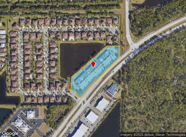  3760 W Eau Gallie Blvd, Melbourne, FL Parcel Map